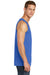 Port & Company PC54TT Mens Core Tank Top Royal Blue Model Side