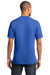 Port & Company PC54V Mens Core Short Sleeve V-Neck T-Shirt Royal Blue Model Back