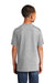 Port & Company PC54Y Youth Core Short Sleeve Crewneck T-Shirt Ash Grey Model Back