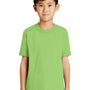 Port & Company Youth Core Short Sleeve Crewneck T-Shirt - Lime Green