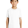 Port & Company Youth Core Short Sleeve Crewneck T-Shirt - White