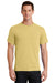 Port & Company PC61/PC61T Mens Essential Short Sleeve Crewneck T-Shirt Daffodil Yellow Model Front