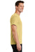 Port & Company PC61/PC61T Mens Essential Short Sleeve Crewneck T-Shirt Daffodil Yellow Model Side