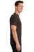 Port & Company PC61/PC61T Mens Essential Short Sleeve Crewneck T-Shirt Dark Chocolate Brown Model Side