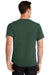 Port & Company PC61/PC61T Mens Essential Short Sleeve Crewneck T-Shirt Forest Green Model Back