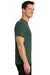 Port & Company PC61/PC61T Mens Essential Short Sleeve Crewneck T-Shirt Forest Green Model Side