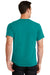 Port & Company PC61/PC61T Mens Essential Short Sleeve Crewneck T-Shirt Jade Green Model Back