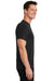 Port & Company PC61/PC61T Mens Essential Short Sleeve Crewneck T-Shirt Jet Black Model Side