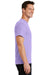 Port & Company PC61/PC61T Mens Essential Short Sleeve Crewneck T-Shirt Lavender Purple Model Side