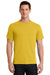 Port & Company PC61/PC61T Mens Essential Short Sleeve Crewneck T-Shirt Lemon Yellow Model Front