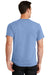 Port & Company PC61/PC61T Mens Essential Short Sleeve Crewneck T-Shirt Light Blue Model Back