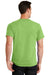 Port & Company PC61/PC61T Mens Essential Short Sleeve Crewneck T-Shirt Lime Green Model Back