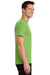 Port & Company PC61/PC61T Mens Essential Short Sleeve Crewneck T-Shirt Lime Green Model Side