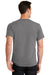 Port & Company PC61/PC61T Mens Essential Short Sleeve Crewneck T-Shirt Medium Grey Model Back