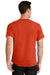 Port & Company PC61/PC61T Mens Essential Short Sleeve Crewneck T-Shirt Orange Model Back