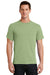 Port & Company PC61/PC61T Mens Essential Short Sleeve Crewneck T-Shirt Pistachio Green Model Front