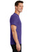 Port & Company PC61/PC61T Mens Essential Short Sleeve Crewneck T-Shirt Purple Model Side