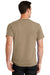 Port & Company PC61/PC61T Mens Essential Short Sleeve Crewneck T-Shirt Sand Model Back