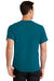 Port & Company PC61/PC61T Mens Essential Short Sleeve Crewneck T-Shirt Teal Green Model Back