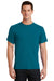 Port & Company PC61/PC61T Mens Essential Short Sleeve Crewneck T-Shirt Teal Green Model Front