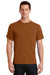 Port & Company PC61/PC61T Mens Essential Short Sleeve Crewneck T-Shirt Texas Orange Model Front