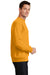 Port & Company PC78 Mens Core Pill Resistant Fleece Crewneck Sweatshirt Gold Model Side