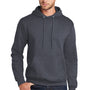 Port & Company Mens Core Pill Resistant Fleece Hooded Sweatshirt Hoodie - Heather Navy Blue