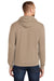 Port & Company PC78H/PC78HT Mens Core Pill Resistant Fleece Hooded Sweatshirt Hoodie Sand Model Back