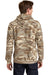 Port & Company PC78HC Mens Core Pill Resistant Fleece Hooded Sweatshirt Hoodie Desert Camo Model Back