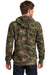 Port & Company PC78HC Mens Core Pill Resistant Fleece Hooded Sweatshirt Hoodie Military Camo Model Back