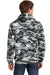 Port & Company PC78HC Mens Core Pill Resistant Fleece Hooded Sweatshirt Hoodie Winter Camo Model Back