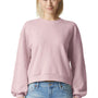 American Apparel Mens ReFlex Fleece Crewneck Sweatshirt - Blush Pink