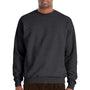 Hanes Mens Perfect Sweats Crewneck Sweatshirt - Heather Charcoal Grey