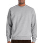 Hanes Mens Perfect Sweats Crewneck Sweatshirt - Light Steel Grey