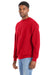 Hanes RS160 Mens Perfect Sweats Crewneck Sweatshirt Athletic Red Model 3Q