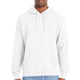 Hanes Mens Perfect Sweats Hooded Sweatshirt Hoodie w/ Pouch Pocket - White