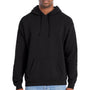 Hanes Mens Perfect Sweats Hooded Sweatshirt Hoodie w/ Pouch Pocket - Black