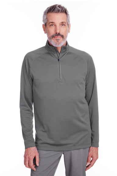 Spyder S16797 Mens Freestyle 1/4 Zip Sweatshirt Polar Grey Model Front