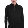 Spyder Mens Freestyle 1/4 Zip Sweatshirt - Black