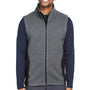 Spyder Mens Pursuit Full Zip Vest - Heather Black/Black