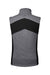 Spyder S17274 Mens Pursuit Full Zip Vest Heather Black/Black Flat Back