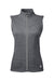 Spyder S17275 Womens Pursuit Full Zip Vest Heather Black/Polar Grey Flat Front