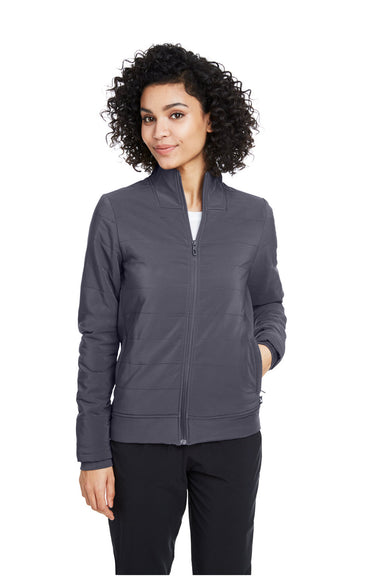 Spyder S17388 Womens Transit Full Zip Jacket Polar Grey Model Front