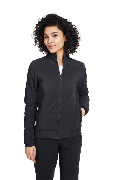 Spyder S17388 Womens Transit Full Zip Jacket Black Model Front