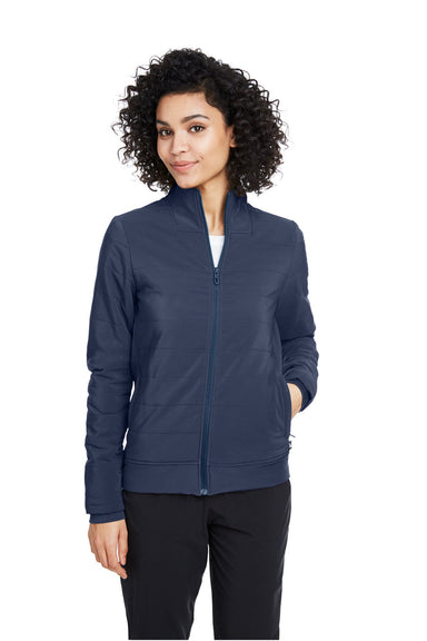 Spyder S17388 Womens Transit Full Zip Jacket Frontier Blue Model Front