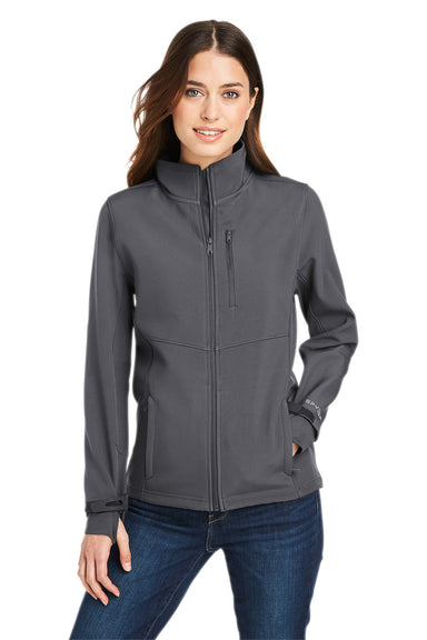 Spyder S17743 Womens Touring Full Zip Jacket Polar Grey Model Front