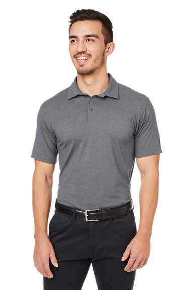 Spyder S17914 Mens Spyre Short UPF 40+ Sleeve Polo Shirt Polar Grey Frost Model Front