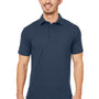 Spyder Mens Spyre Short UPF 40+ Sleeve Polo Shirt - Frontier Blue Frost