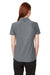 Spyder S17915 Womens Spyre UPF 40+ Short Sleeve Polo Shirt Polar Grey Frost Model Back