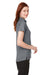 Spyder S17915 Womens Spyre UPF 40+ Short Sleeve Polo Shirt Polar Grey Frost Model Side